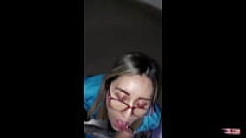 I am eager to get home. On the emergency stairs, I suck him.