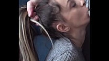 Candie Cross gets a face blowout while on her knees.