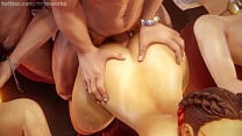 Bangalore Gangbang, Valkyrie, and Loba (dzooworks)