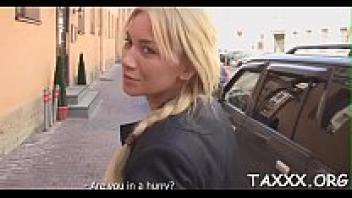 Pornography in reality at a casting