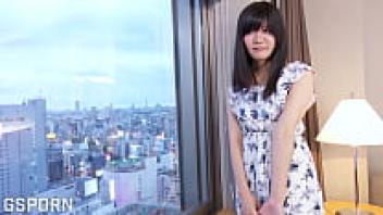 A lovely Japanese teen's juicy pussy sporting a deep creampie in the doggy style