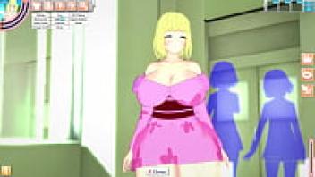 BLONDE HENTAI SQUIRT WITH BIG TITS