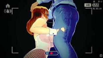 Hentai busty blondes have enormous cocks.