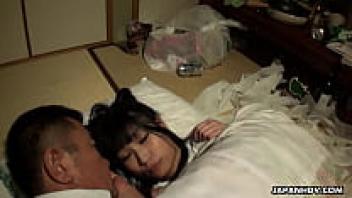 Uncensored, Japanese beauty Runa Kobayashi had sex with her stepfather.