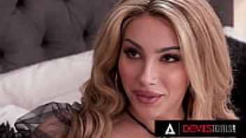 Beautiful Trans Swinger DEVILS TGIRLS Ariel Demure's tight ass is in need of a big cock.