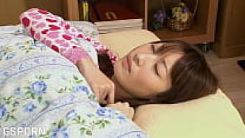 18-year-old Japanese teenager wearing a kimono and enjoying wet blowjobs and steamy sex