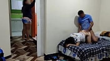 My cuckold wife cleans, and I do it without her noticing. It's good to put my large cock in my neighbour. My neighbour and I adore her in secret.