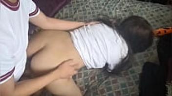 It's unbelievable! After just one day of dating, a classmate, a girl from my school, gave me the finger! She squeezes it really well! I enjoy skipping class because of this!