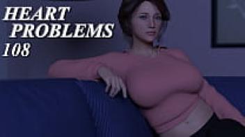 • HEART PROBLEMS #108 She craves to feel his soft touch throughout her body.