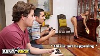 MILF-BANGBROS Nicole Aniston Attends to Her Son's Young Companion