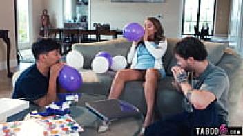 Upskirt without underwear Stepmother MILF Pristine Edge's buddy and stepson went missing.