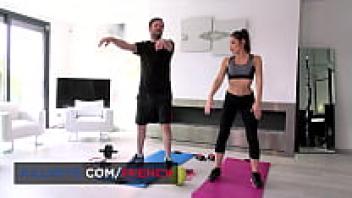 A massive dick loves the sexy gym teacher in the ass.