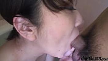 Hairy Japanese stepmother, JapBliss 4K, loves without a condom.