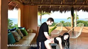 Alexandria Wu in Mexican Beach House Serenade