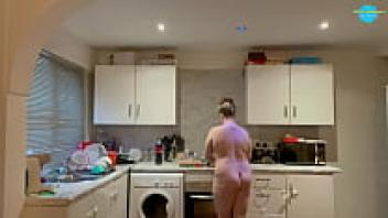 Teenage Expert Naked Cleaning
