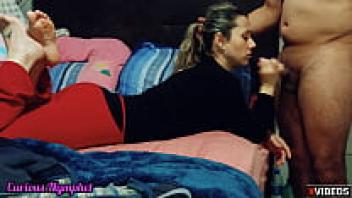 Black cock handjob blowjob, amateur blonde, beautiful foot, Curious Goddess