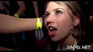 A boisterous and raucous gang bang