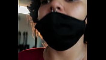 During her workout, a gym hottie nearly got caught flashing her enormous tits.