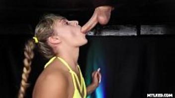 Tiny Teen Anna's COCKHEAD TEASING