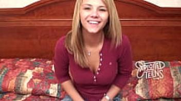 Ashlynn Brooke, a young woman, creates her first hardcore porn video.