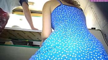 A hidden camera caught my incredibly attractive sister upskirting at work.