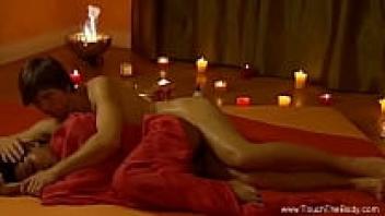 Yoni's lovely pussy fingering session with a massage