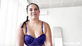 Big ass having fun with cock