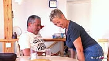 A TINY COCK HUSBAND AND A REAL GERMAN MATURE COUPLE IN A VINTAGE LOVE