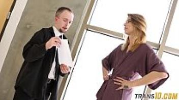 After sucking, tall ts babe assloveed