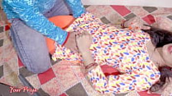 Full Video: Hard love, groaning, and an Indian husband licking a pussy to woo a Desi wife in Hindi audio