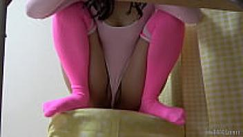 Leotard Sa Uruki's hidden camera beneath the desk