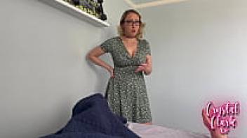 When I'm sick, my stepmother helps me.