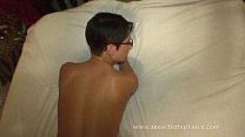 Brunette Wearing Hardcore Glasses