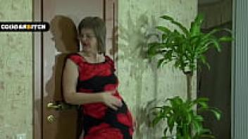 A young, muscular realtor was tempted by a mature cougar.