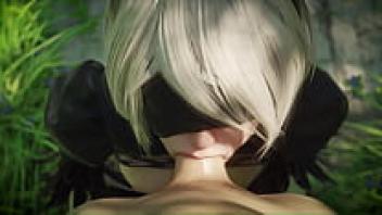 [Yeero] 2B Sucking A Cock