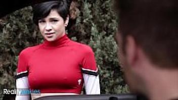 Reality: Cute Babe (Cadey Mercury) Enjoys Sucking Big Dick