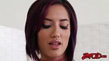 Chloe Amour, a stunning nurse girl, got facialized and penetrated.