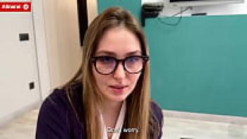 When her stepson jerks off, MILF Stepmom notices it.