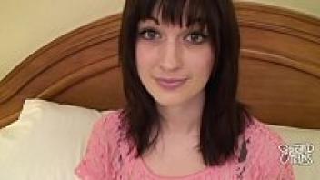 An 18-year-old novice enjoys swallowing cum and having a thick cock.