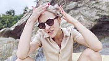 Chocolate Cake on SFW's Diamond Blue Beach