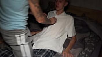 After the celebration, the twinks came back, kissed passionately, and began to fall in love—596