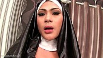 Naughty Nun Bareback, Ladyboy Anita