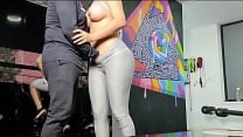 I was busted and expelled from the gym for allowing a stranger to mistreat my pussy.