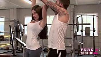 PURE XXX FILMS The finest workout is gym sex.
