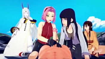 Hetai 3D Naruto Love Party