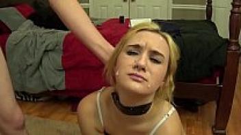 Face love Fifi Foxx with tape bondage