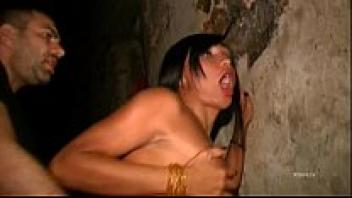 Gorgeous brunette shemale who is extremely irritated