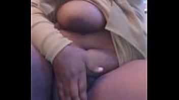 Beauty With Black Hair, Big Tits, and Single Fingering