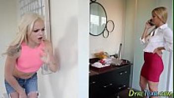 Strapon lez, a straight teen