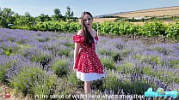 A country beauty and a sex creampie